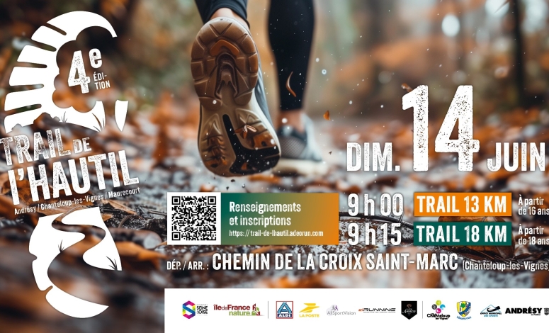 Trail de l'Hautil 2026 bannière 