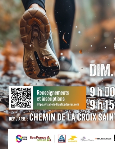 Trail de l'Hautil 2026 bannière 