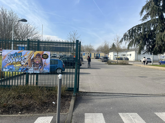 Stationnement fête du manga