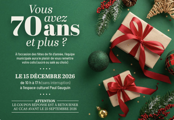 Colis de noel 