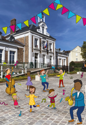 parvis mairie
