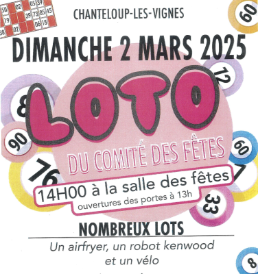 Loto du comité des fêtes