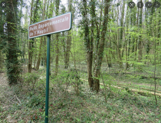 Travaux dans le massif de l'Hautil