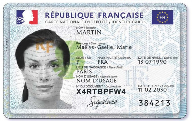 La carte d’identité française se modernise !